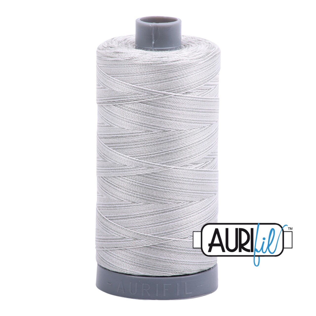Silver Moon - Variegated (4060) | 28wt Large Spool (750M / 820Y) | Aurifil Thread